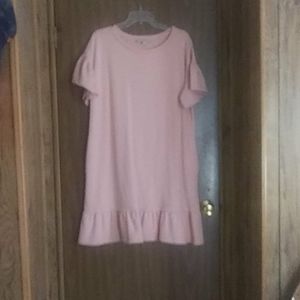 Comfy pink dress